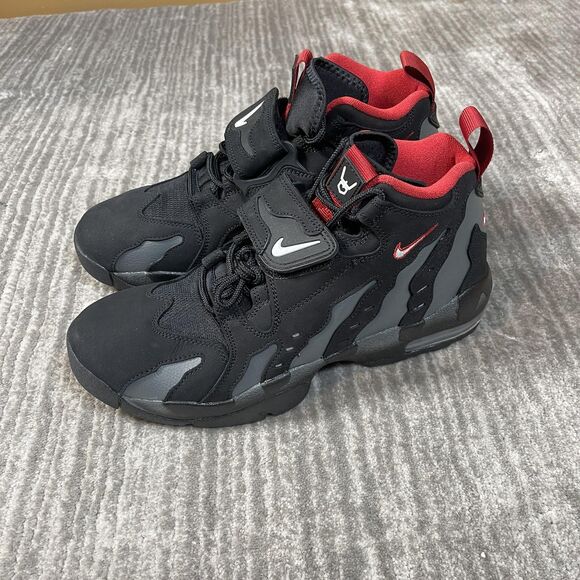 Nike Air DT Max '96 Shoes Mens Size 10 Black Anthracite Deion Sanders HQ3620-010 - Picture 3 of 11